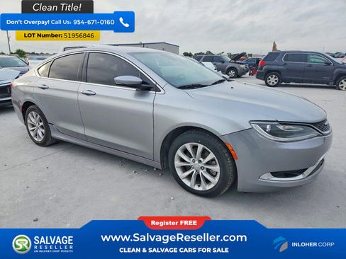 Used 2015 Chrysler 200 C w/ Navigation & Sound Group I FWD image 5