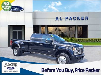 Certified 2021 Ford F450 Platinum w/ FX4 Off-Road Package