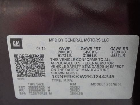 Used 2019 Chevrolet Traverse Premier w/ Driver Confidence II Package image 38