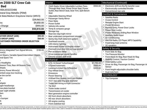 Used 2012 RAM 2500 SLT w/ Cold Weather Group image 27