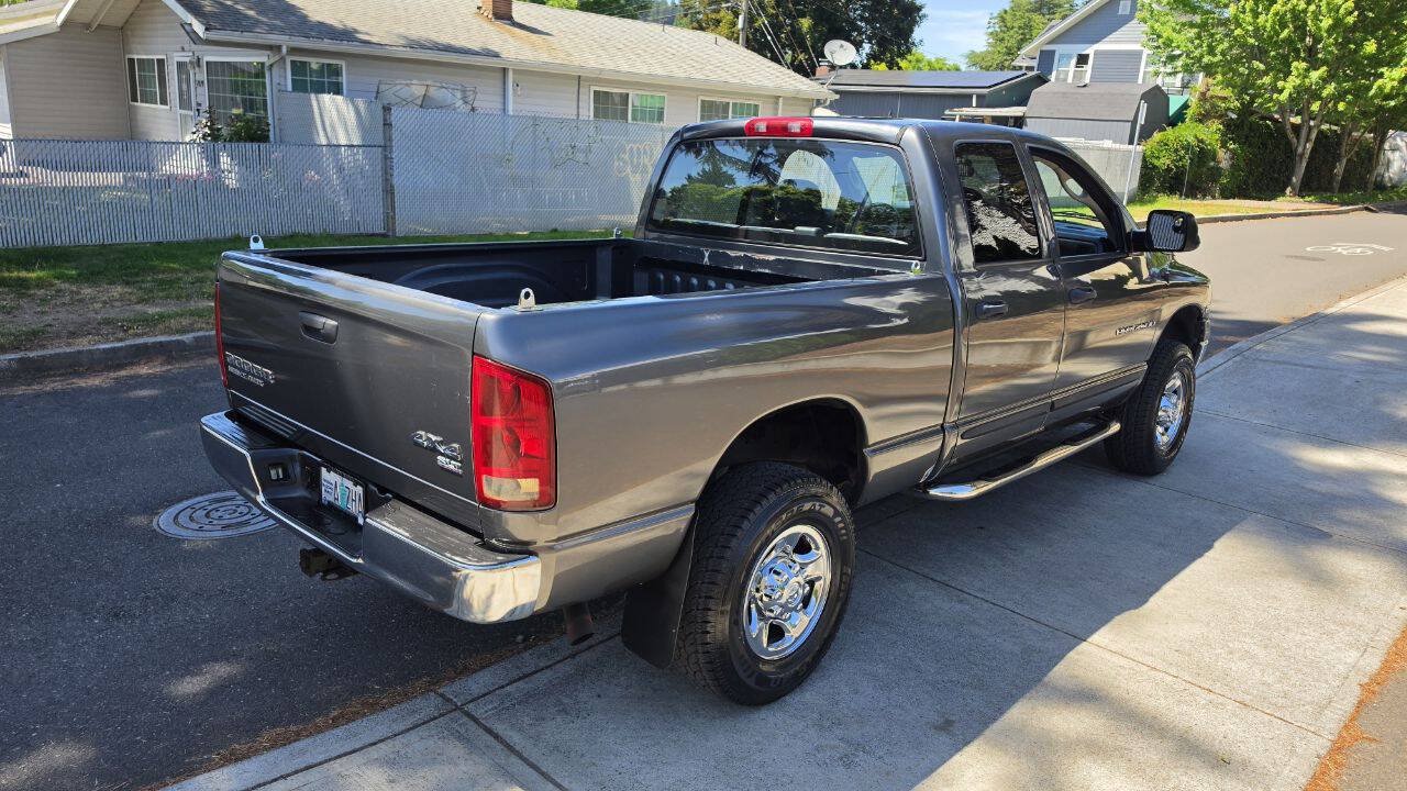 Used 2003 Dodge Ram 2500 Truck SLT AWD/4WD image 5