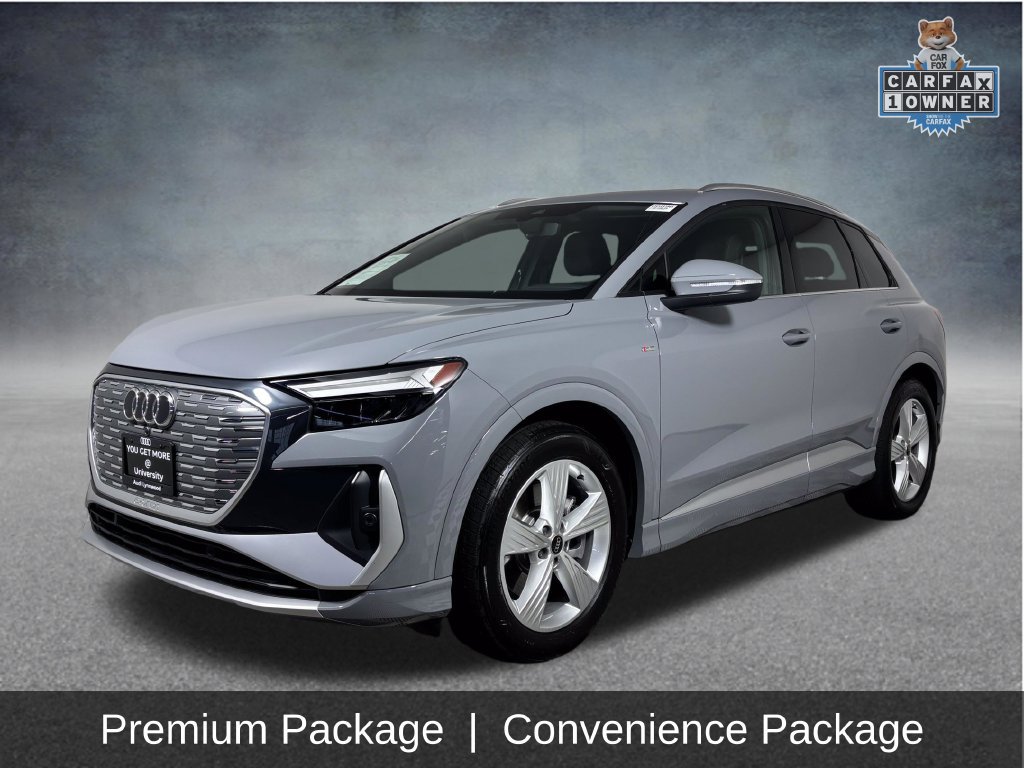 Used 2025 Audi Q4 e-tron Premium w/ Convenience Package AWD/4WD image 3