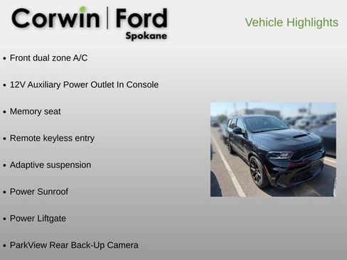Used 2024 Dodge Durango SRT AWD/4WD image 6