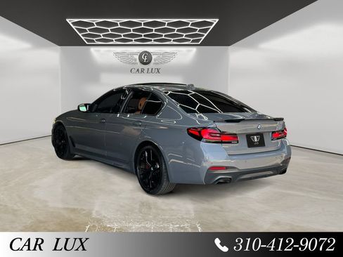 Used 2021 BMW 540i w/ M Sport Package RWD image 3