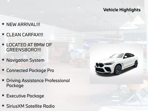 Used 2021 BMW X6 M w/ Executive Package image 5