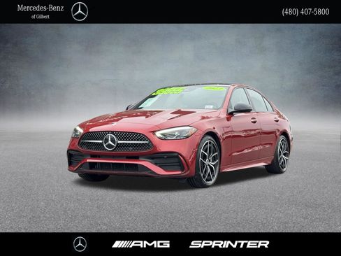 Certified 2023 Mercedes-Benz C 300 Sedan w/ AMG Line w/ Night Package image 1