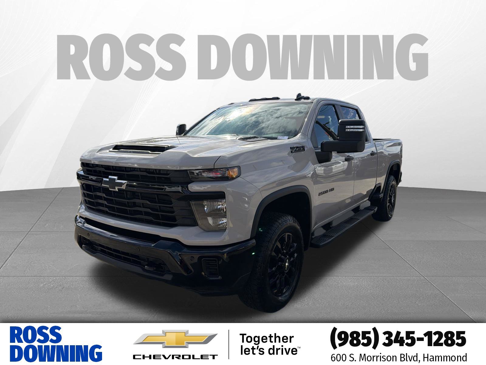 Used 2026 Chevrolet Silverado 2500 Custom w/ Custom Value Package AWD/4WD image 1