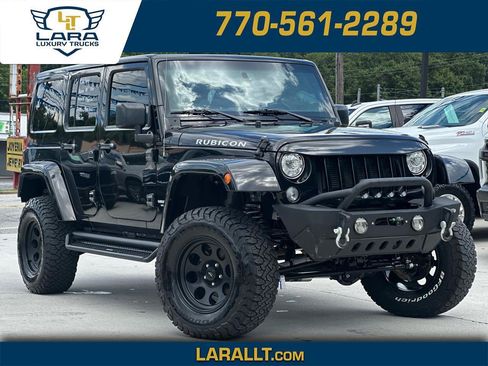 Used 2017 Jeep Wrangler Unlimited Rubicon w/ Connectivity Group AWD/4WD image 1