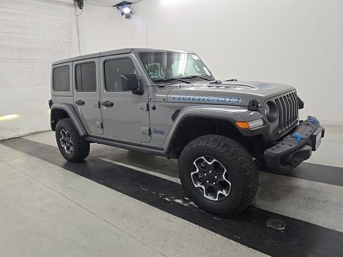 Used 2023 Jeep Wrangler Unlimited Rubicon 4xe w/ Steel Bumper Group AWD/4WD image 3