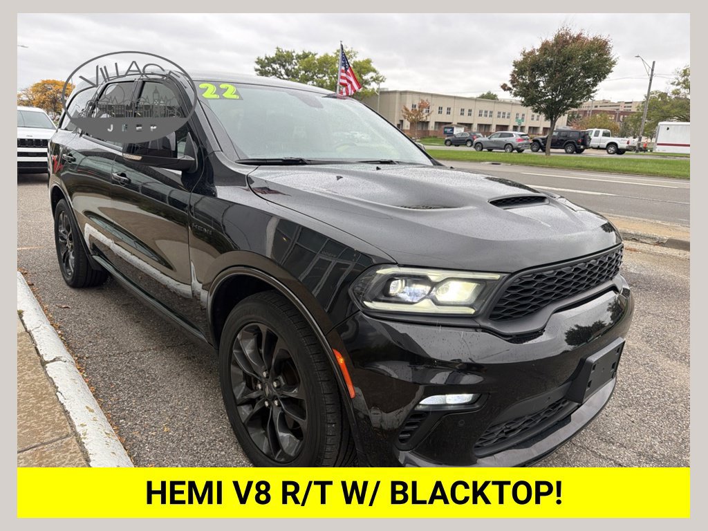 Used 2022 Dodge Durango R/T w/ Blacktop Package AWD/4WD image 1