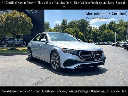 Certified 2026 Mercedes-Benz E 350 4MATIC Sedan image 1
