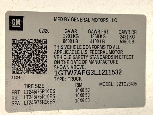 Used 2020 GMC Savana 2500 w/ Driver Convenience Package image 48