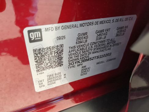 New 2026 Cadillac Optiq Luxury 1 RWD image 35