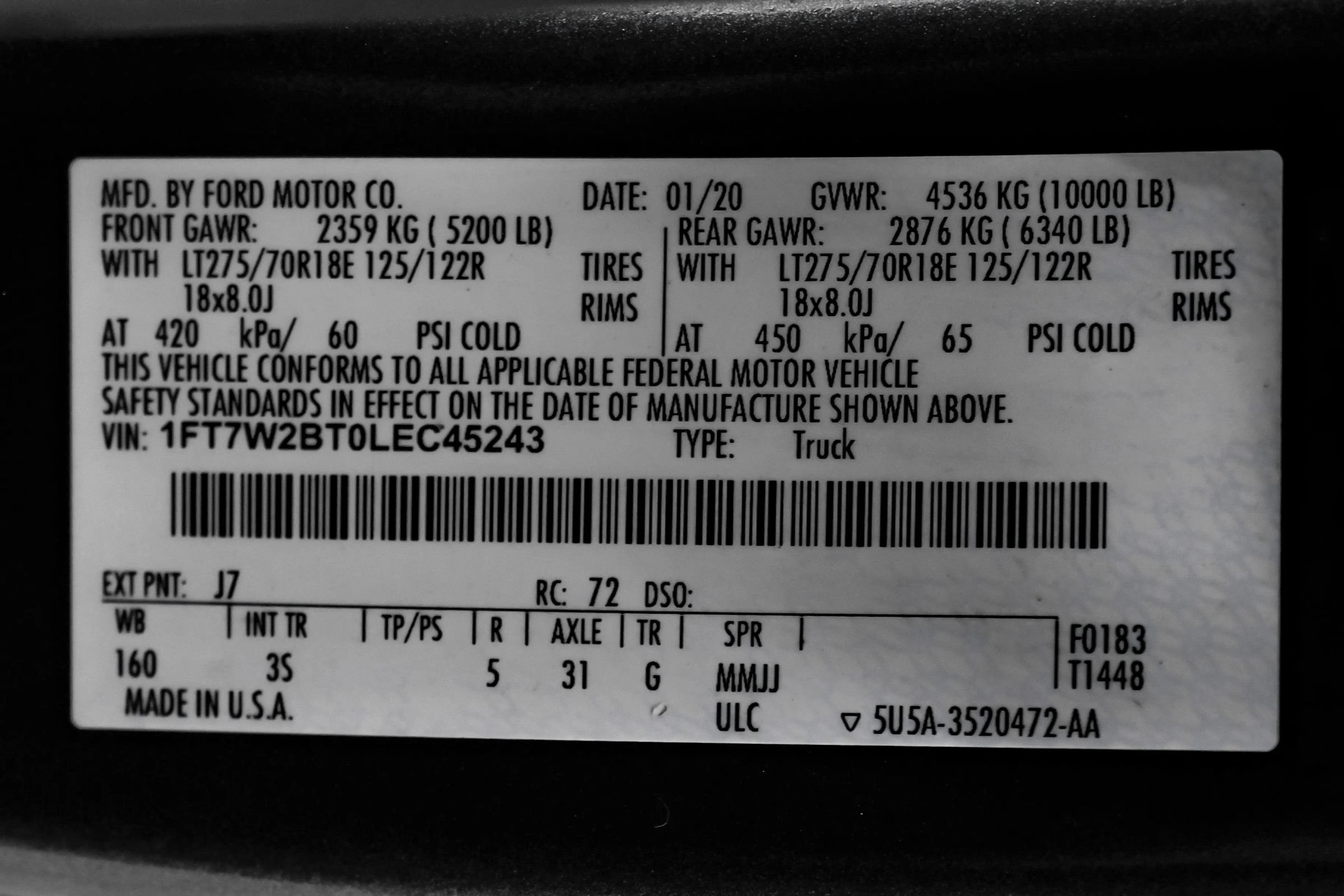 Used 2020 Ford F250 XLT AWD/4WD image 71