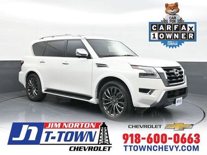 Used 2023 Nissan Armada Platinum w/ Captain's Chairs Package