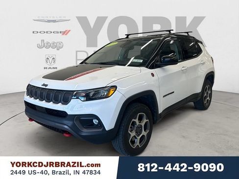 Used 2022 Jeep Compass Trailhawk w/ Trailhawk Convenience Group AWD/4WD image 1