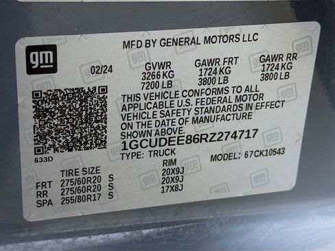 Used 2024 Chevrolet Silverado 1500 RST w/ Convenience Package II AWD/4WD image 29
