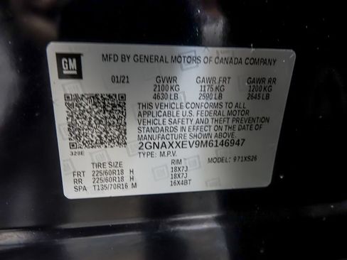 Used 2021 Chevrolet Equinox Premier AWD/4WD image 32