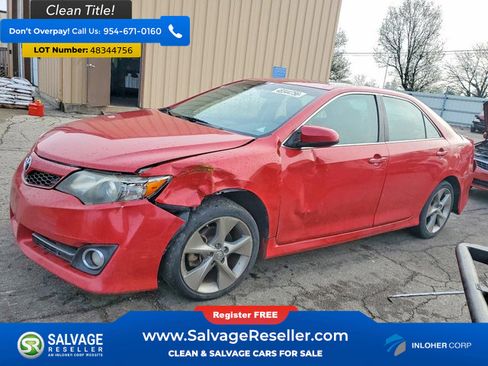 Used 2012 Toyota Camry SE w/ Leather Pkg image 1