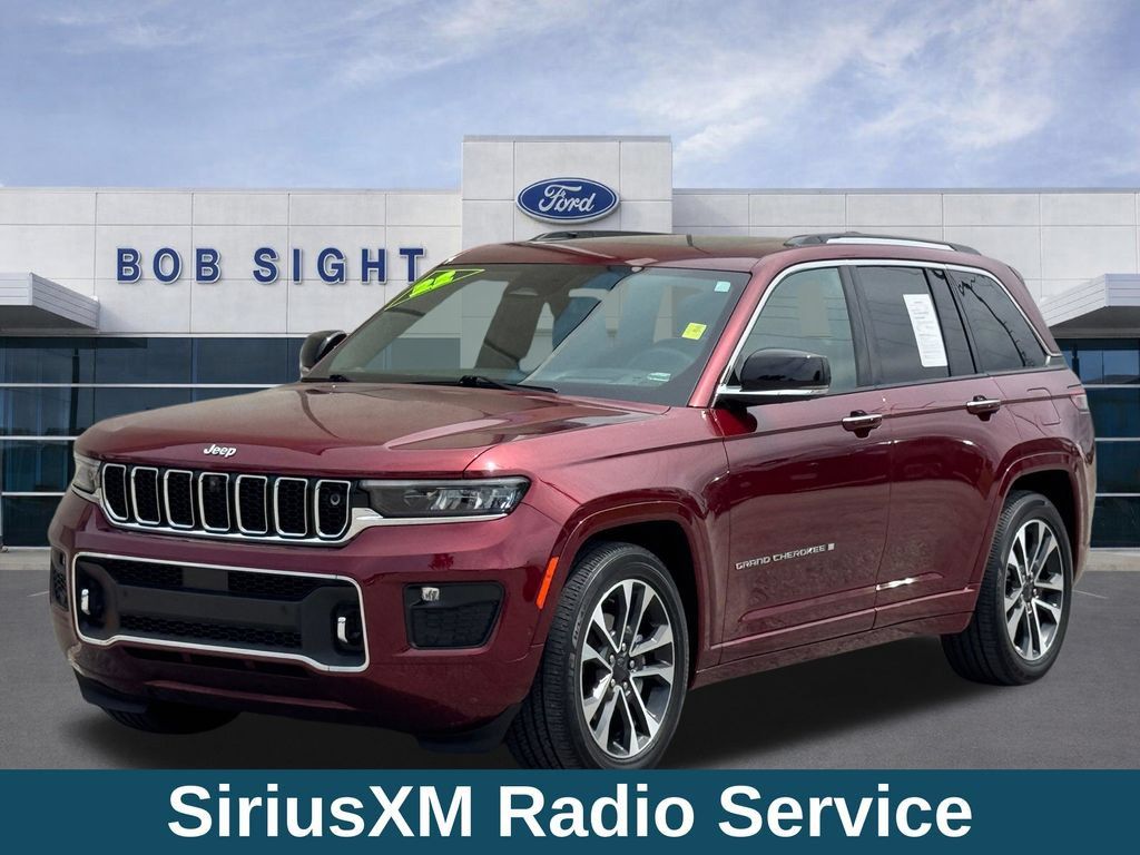 Used 2022 Jeep Grand Cherokee Overland w/ Adv Protech Group III AWD/4WD image 43