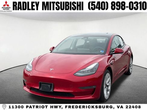 Used 2021 Tesla Model 3 Long Range AWD/4WD image 1