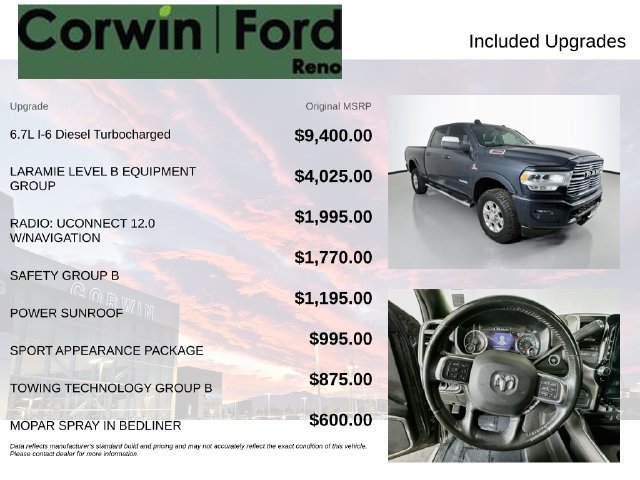 Used 2021 RAM 2500 Laramie AWD/4WD image 3