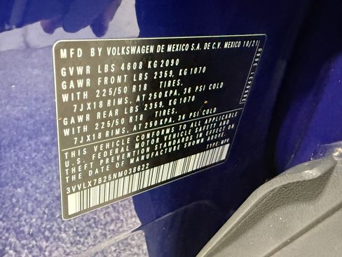 Certified 2022 Volkswagen Taos SE w/ Panoramic Sunroof Package image 20