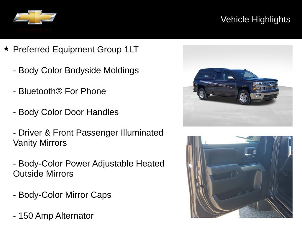 Used 2015 Chevrolet Silverado 1500 LT w/ All Star Edition RWD image 19