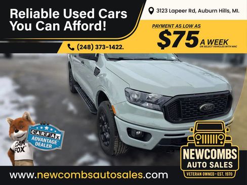 Used 2021 Ford Ranger XLT w/ Equipment Group 301A Mid image 1