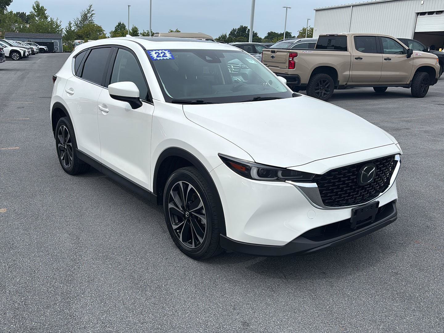 Used 2022 MAZDA CX-5 AWD 2.5 S w/ Premium Plus Pkg image 1