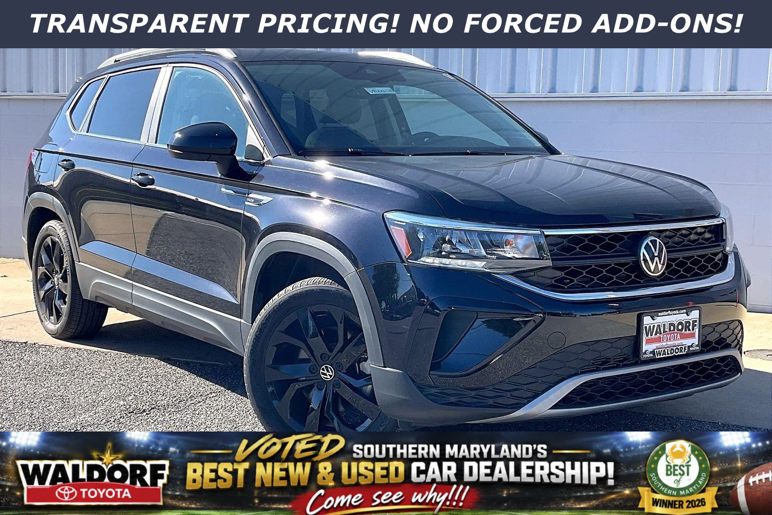 Used 2023 Volkswagen Taos SE w/ Panoramic Sunroof Package AWD/4WD image 1