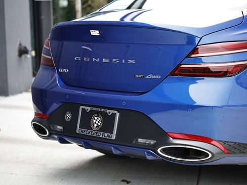Certified 2025 Genesis G70 3.3T Advanced w/ Sport Prestige Package image 9