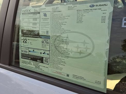 New 2026 Subaru WRX AWD/4WD image 18