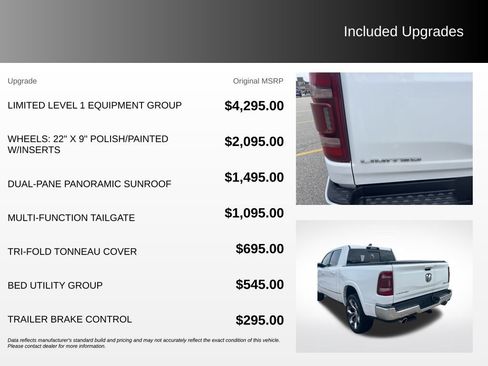 Used 2022 RAM 1500 Limited AWD/4WD image 5