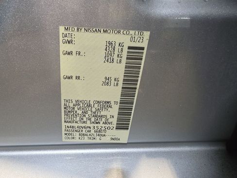 Used 2023 Nissan Altima 2.5 SV FWD image 25