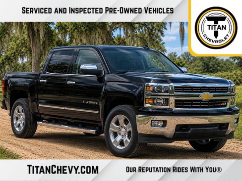 Used 2016 Chevrolet Silverado 1500 LTZ w/ Max Trailering Package AWD/4WD image 1