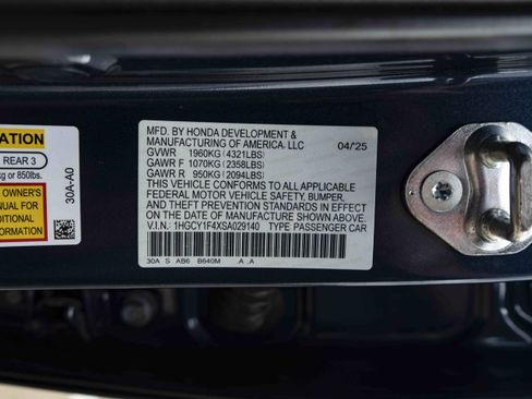 Used 2025 Honda Accord SE image 46