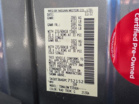 Certified 2023 Nissan Rogue SV image 33