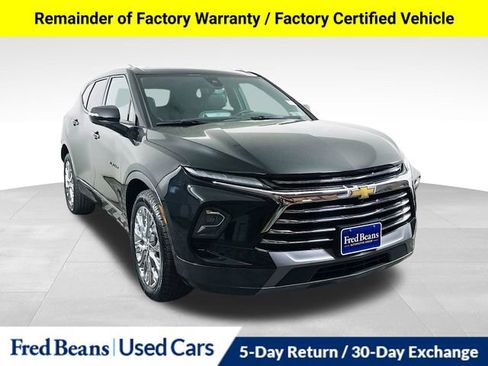 Certified 2023 Chevrolet Blazer Premier w/ Driver Confidence II Package AWD/4WD image 1