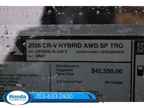 New 2026 Honda CR-V Sport Touring image 38