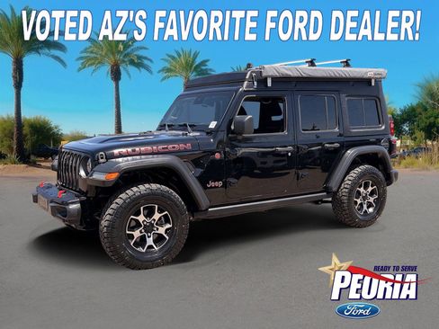 Used 2021 Jeep Wrangler Unlimited Rubicon AWD/4WD image 1