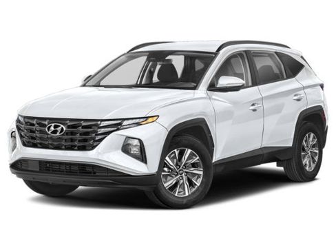 Used 2022 Hyundai Tucson Blue AWD/4WD image 1