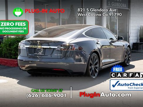 Used 2021 Tesla Model S Long Range Plus AWD/4WD image 5