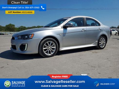 Used 2016 Mitsubishi Lancer ES image 1