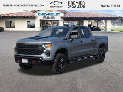 New 2026 Chevrolet Silverado 1500 Custom Trail Boss w/ LPO, Dark Essentials Package image 1