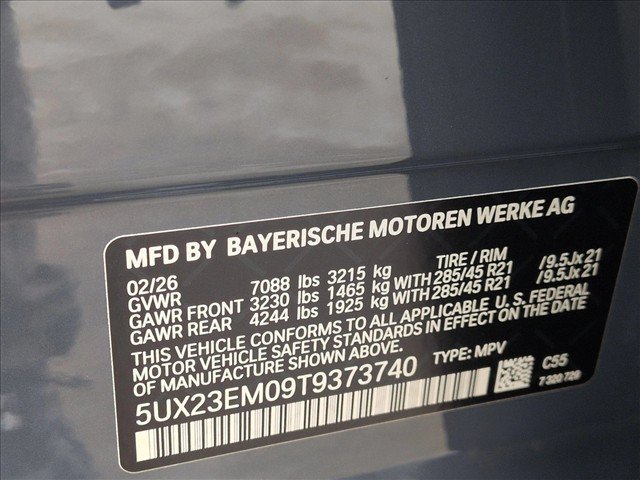 Certified 2026 BMW X7 xDrive40i AWD/4WD image 19