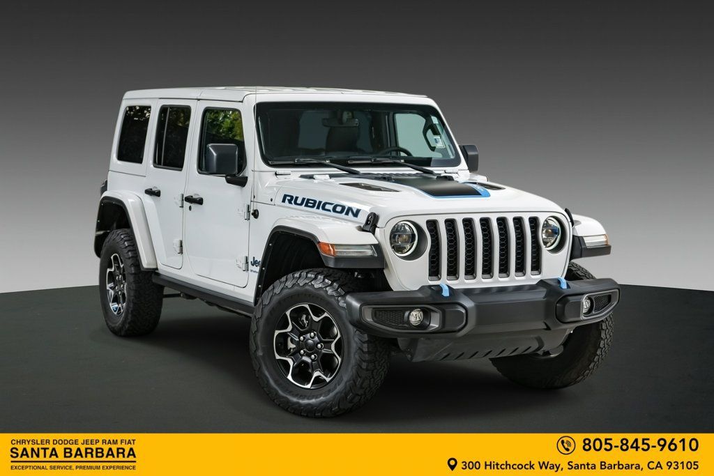 Used 2023 Jeep Wrangler Unlimited Rubicon 4xe AWD/4WD image 1