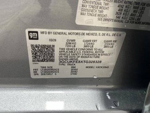 New 2026 Chevrolet Silverado 1500 LT Trail Boss w/ Safety Package AWD/4WD image 28