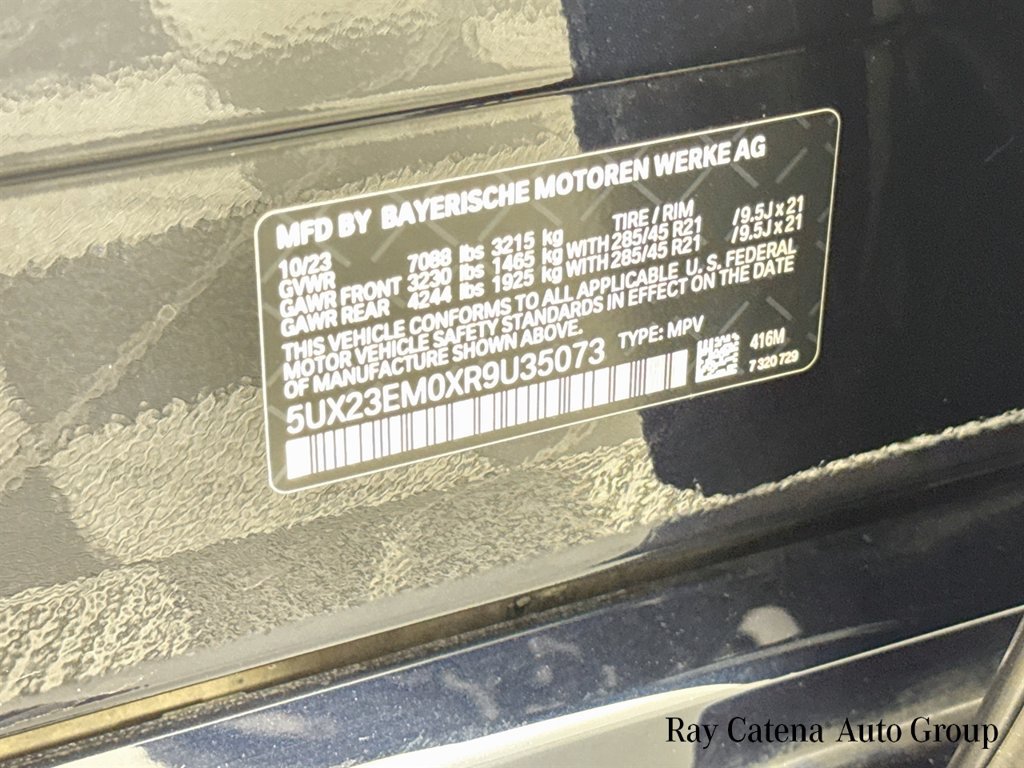 Used 2024 BMW X7 xDrive40i w/ M Sport Package AWD/4WD image 34