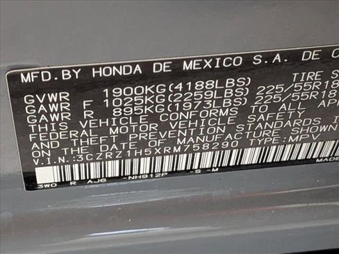 Certified 2024 Honda HR-V Sport image 23
